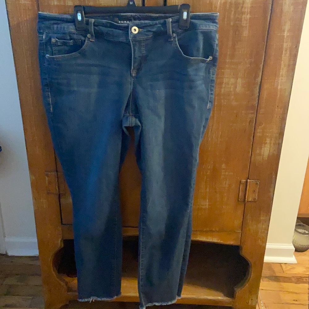 Women’s blue jeans
